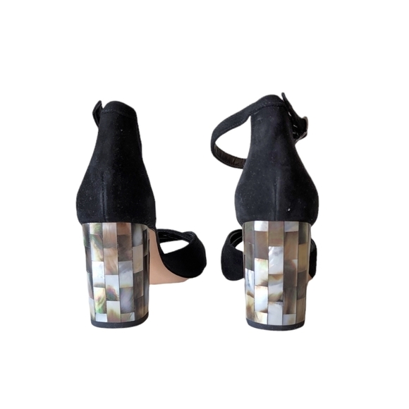 Vaneli Barie Suede Heels Black - Picture 7 of 10